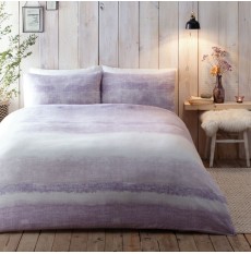 Anson Duvet Cover Set Mauve