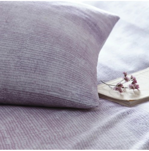 Anson Duvet Cover Set Mauve