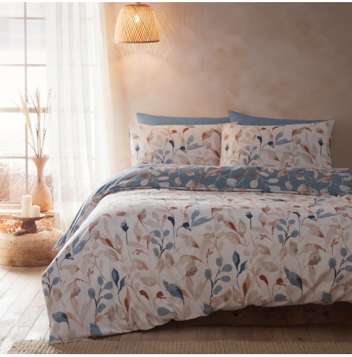 Anya Duvet Cover Set Blue