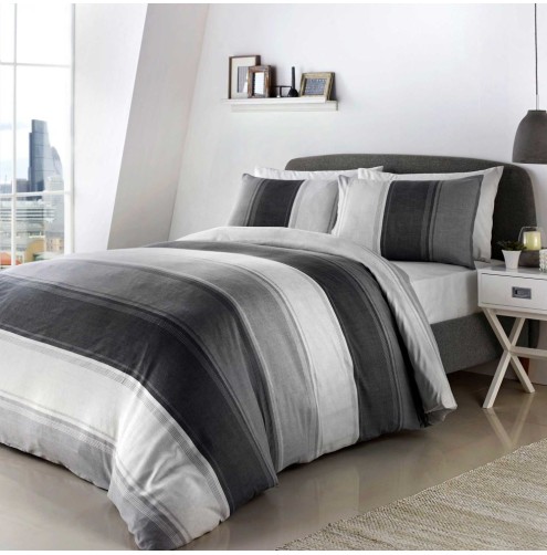 Betley Duvet Cover set Grey