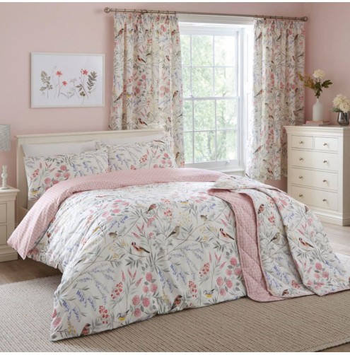 Caraway Bedspread 230 x 200 Pink