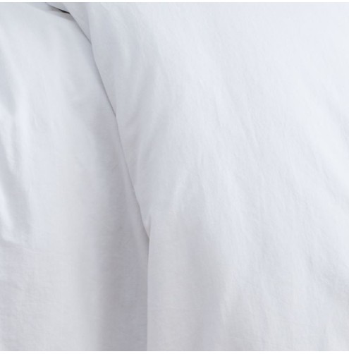 Cassia Frill Duvet Cover Set White