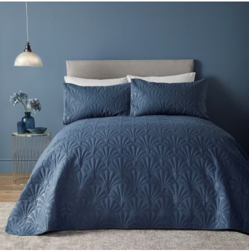 Cavali Duvet Cover Set Navy