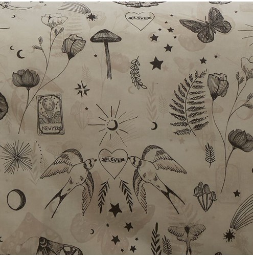 Celeste Duvet Cover Set Grey