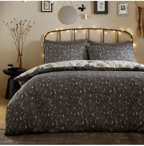 Celeste Duvet Cover Set Grey
