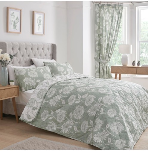 Chrysanthemum Bedspread 230cm X 200cm (COL)