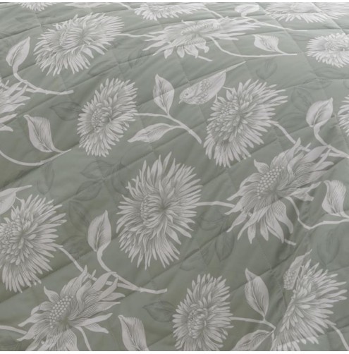 Chrysanthemum Bedspread 230cm X 200cm (COL)