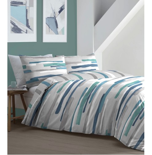 Clifton Duvet Cover set Teal