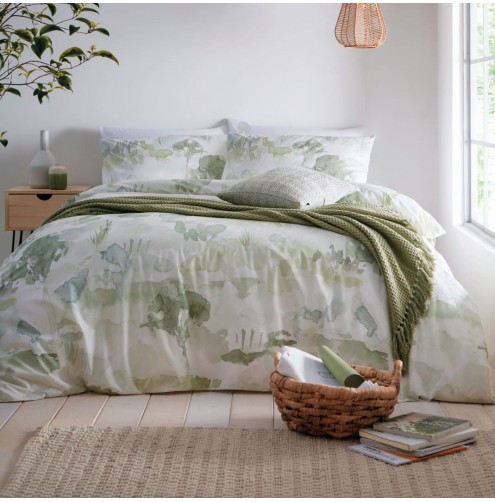 Edale Duvet Cover Set Green