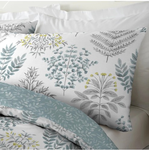 Emily Duvet Cover Set Duck Egg Emily Duvet Cover Set Duck Egg