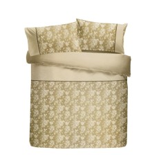 Jasmine Duvet Cover Set Champagne