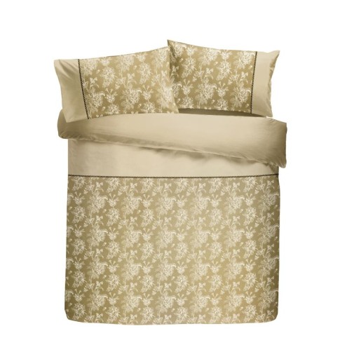 Jasmine Duvet Cover Set Champagne