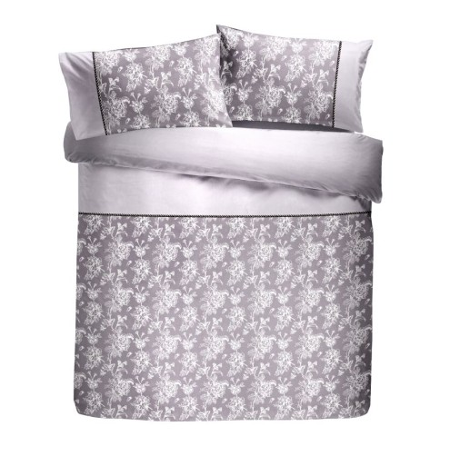 Jasmine Duvet Cover Set Lavender