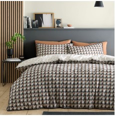Jett Duvet Cover Set Brown