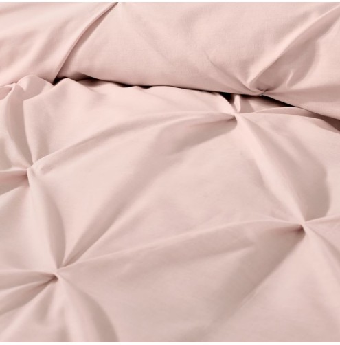 Lara Duvet Cover Set Blush