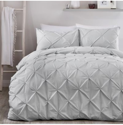 Lara Duvet Cover Set Silver