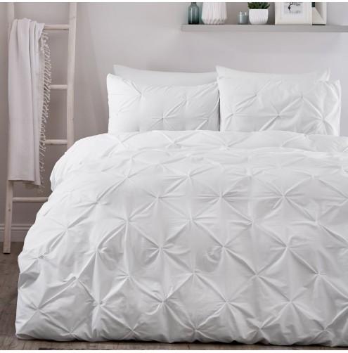 Lara Duvet Cover Set White