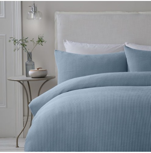 Lindly Duvet Cover Set Blue