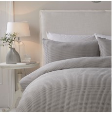Lindly Duvet Cover Set Silver