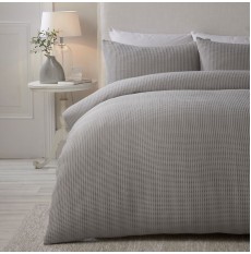 Lindly Duvet Cover Set Silver