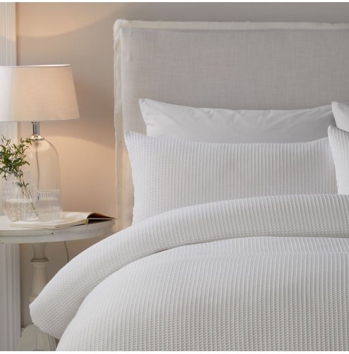 Lindly Duvet Cover Set White