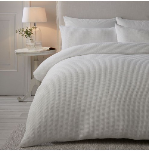 Lindly Duvet Cover Set White