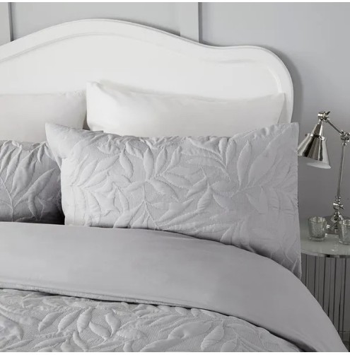Luana Duvet Set Silver Luana Duvet Set Silver