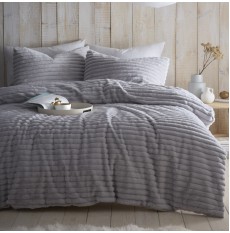 Morritz Duvet Cover Set Grey