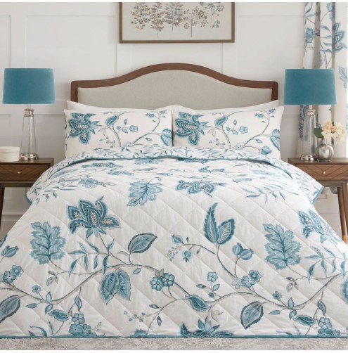 Samira Duvet Cover set Teal
