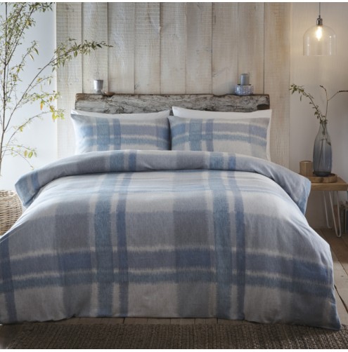 Verbier Duvet Cover Set Blue