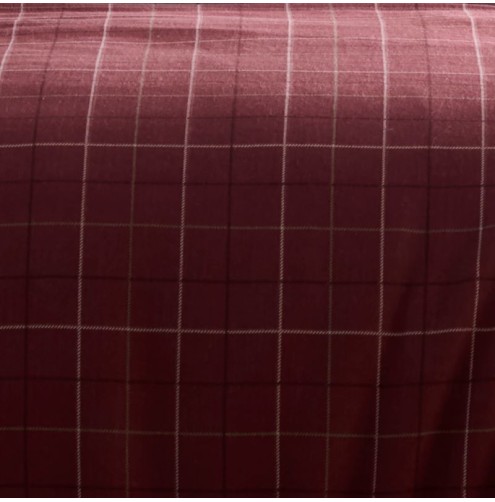 Wynn Duvet Cover Set Burgundy