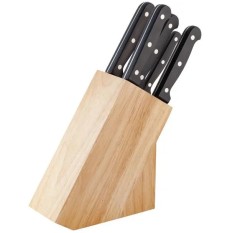 Sabatier & Judge Set of 5 Kitchen Knives in Hardwood Knife Block