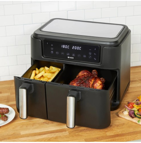 Haden Dual Air Fryer 9.5L - Black