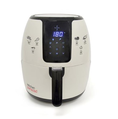 KitchenPerfected 4.0Ltr Digi-Touch Air Fryer - Cream