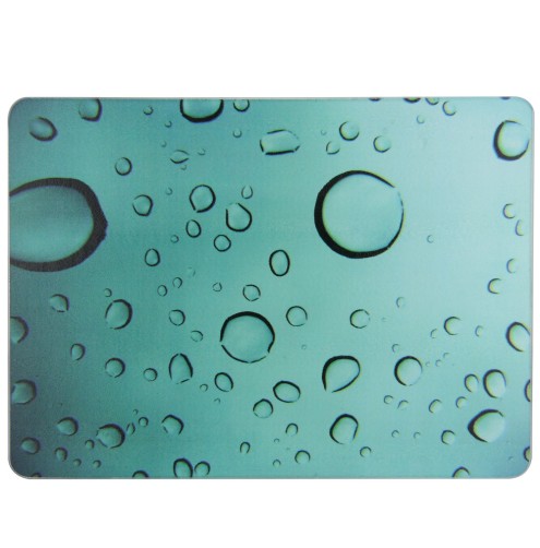 Apollo Glass Chopping Board 11" x 15" Droplets