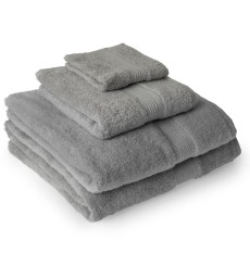 Luxury Face Towel Silver