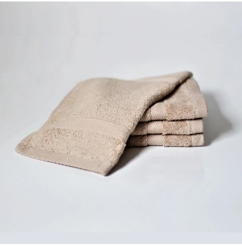 Luxury Face Towel Latte Luxury Face Towel Latte