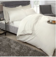Egyptian Cotton 200 Thread Duvet Cover - Cream
