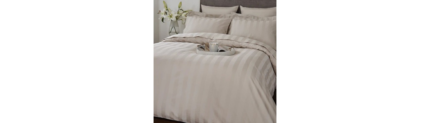 Satin Stripe Bedding Satin Stripe Bedding