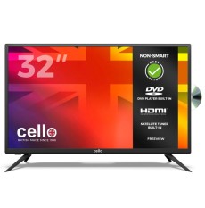 Cello 32″ HD LED TV with DVD Player and Freeview