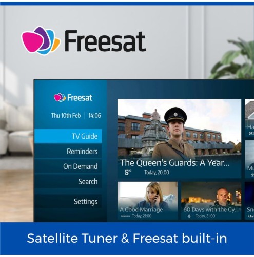 Cello 32″ Smart TV, Freeview Play & Frameless Bezel