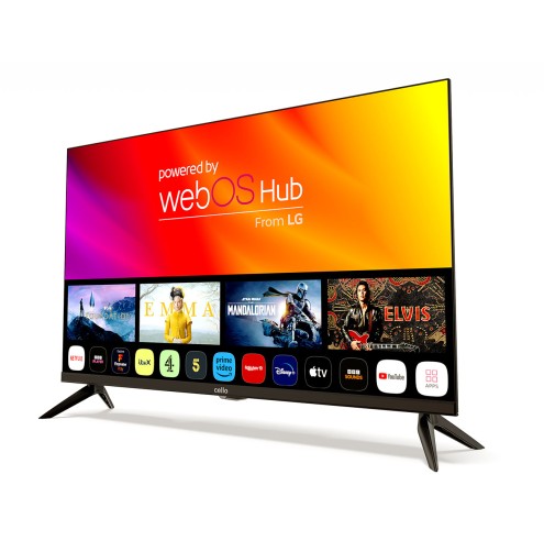 Cello 32″ Smart TV, Freeview Play & Frameless Bezel