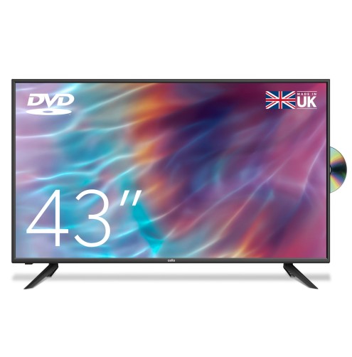 Cello 43″ Full HD LED TV with DVD Player and Freeview
