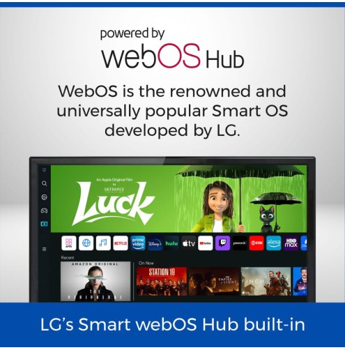 Cello 43″ Smart WebOS Full HD TV with Freeview Play and Frameless Bezel