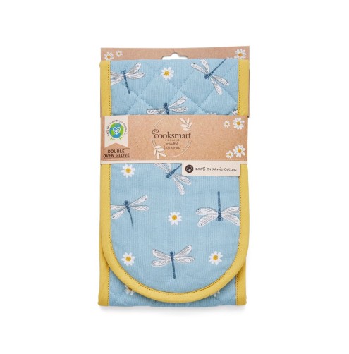Cooksmart Double Oven Gloves (English Meadow)