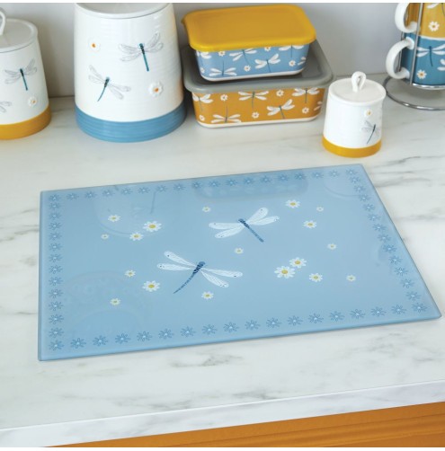 Cooksmart Glass Worktop Saver (English Meadow) Cooksmart Glass Worktop Saver (English Meadow)