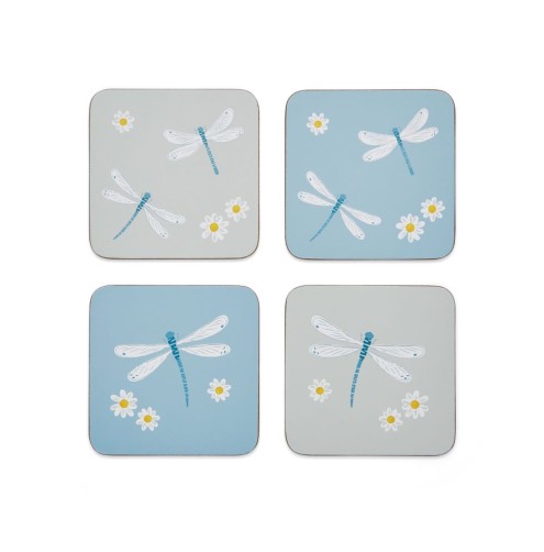 Cooksmart Coasters (English Meadow) Pk 4