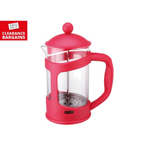Contemporary 6-Cup Coffee Maker Red (Disc)