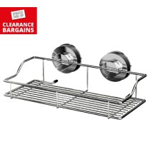 Gecko Large Wire Rack  Shower Caddy Vacuum Suction (Disc)