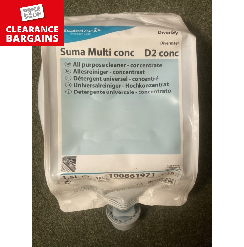 Suma Multi Conc All Purpose Cleaner 1.5L PK4 (DIsc)